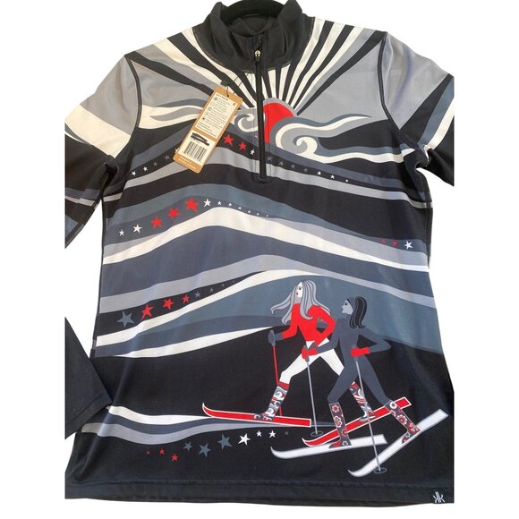 Krimson Klover Dream On Base Layer Top 1/4 Zip Ski Apres W's M MSRP$119 HTF - Picture 6 of 13
